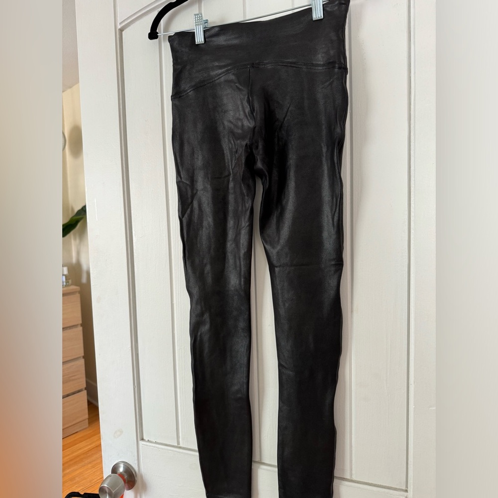 Spanx Faux Leather Leggings